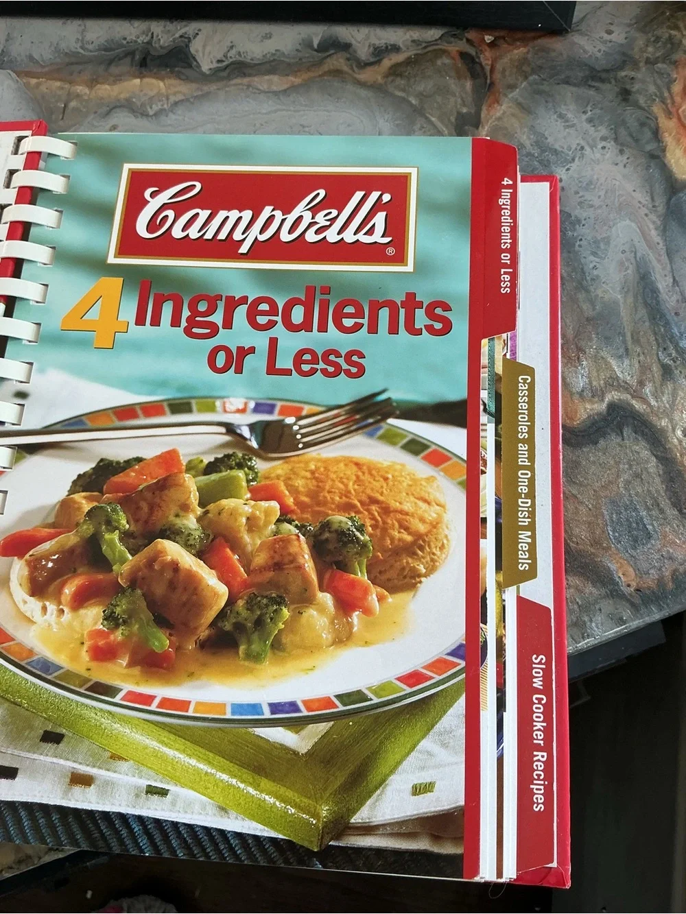 Campbell's 3 Books in 1: 4 Ingredients or Less Cookbook, Casseroles and One-Dish